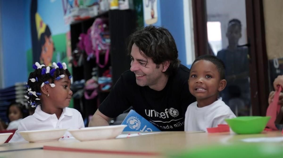 Eduardo Noriega recolza Unicef a Panamà Eduardo Noriega recolza Unicef a Panamà