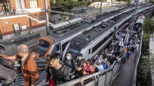 Tall de Rodalies a Sant Andreu Comtal: 11 setmanes d’«aventura diària»