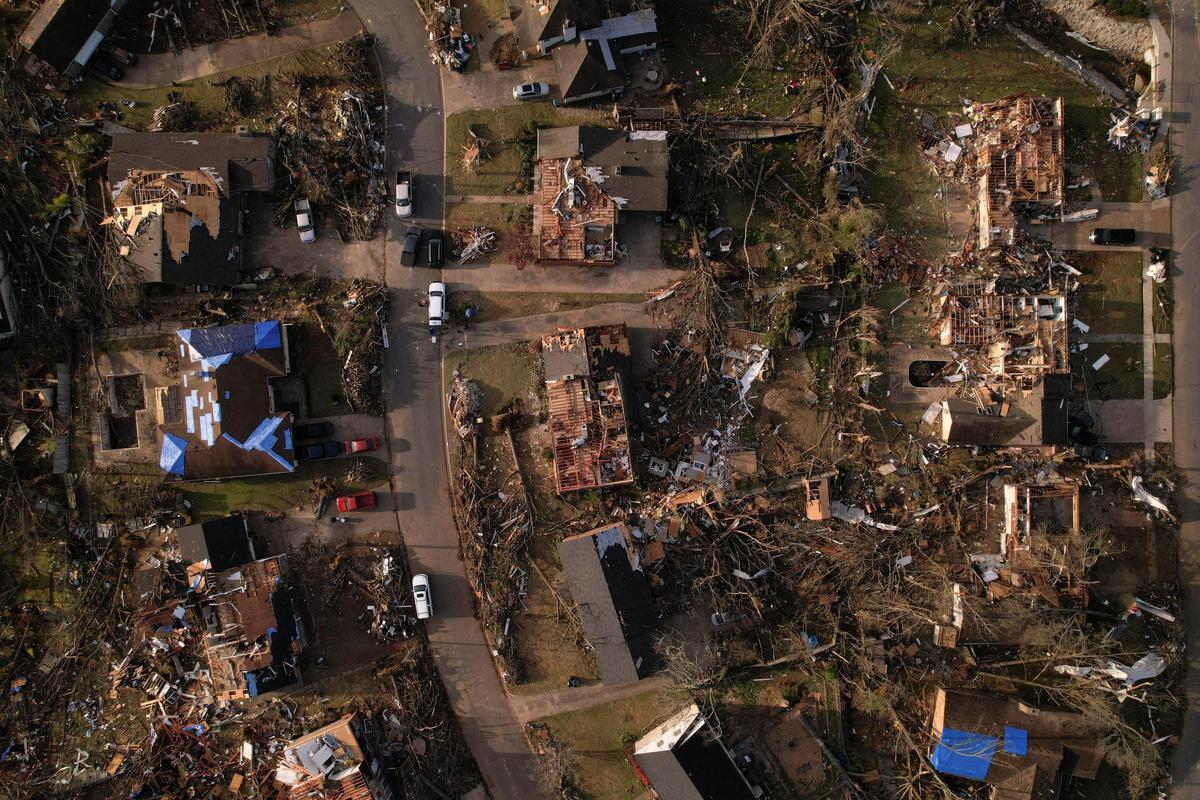 La oleada de tornados en Estados Unidos deja al menos 29 muertos FOTOS