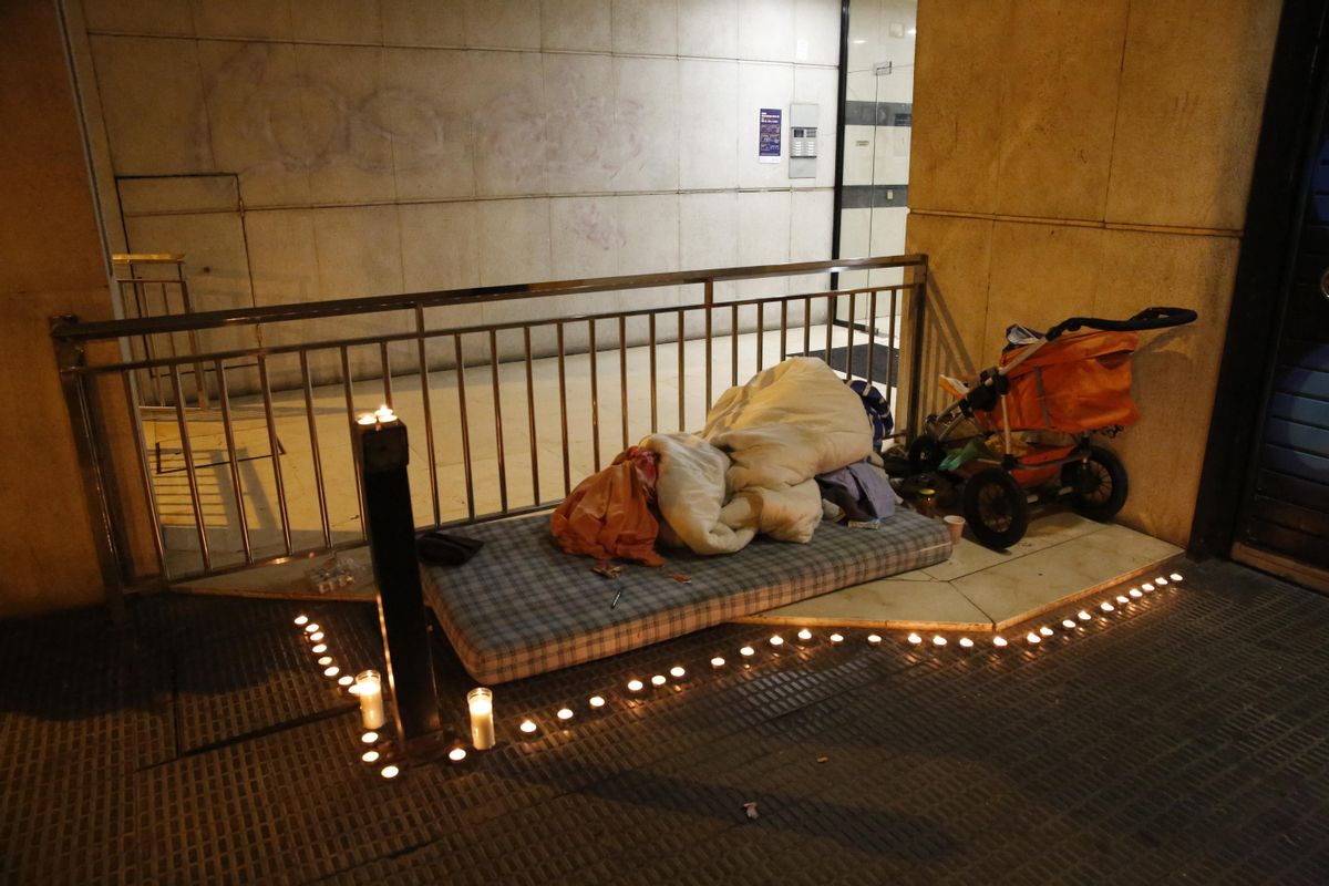 Una cinquena part dels sensesostre van arribar al carrer durant la pandèmia Una cinquena part dels sensesostre van arribar al carrer durant la pandèmia