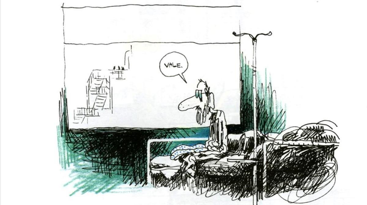 Página del cómic ’De tripas y corazón’, de Pozla. Página del cómic ’De tripas y corazón’, de Pozla.
