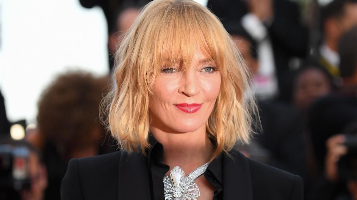 La actriz Uma Thurman. La actriz Uma Thurman.