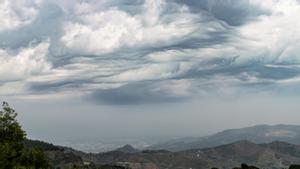 Nubes en el Montseny