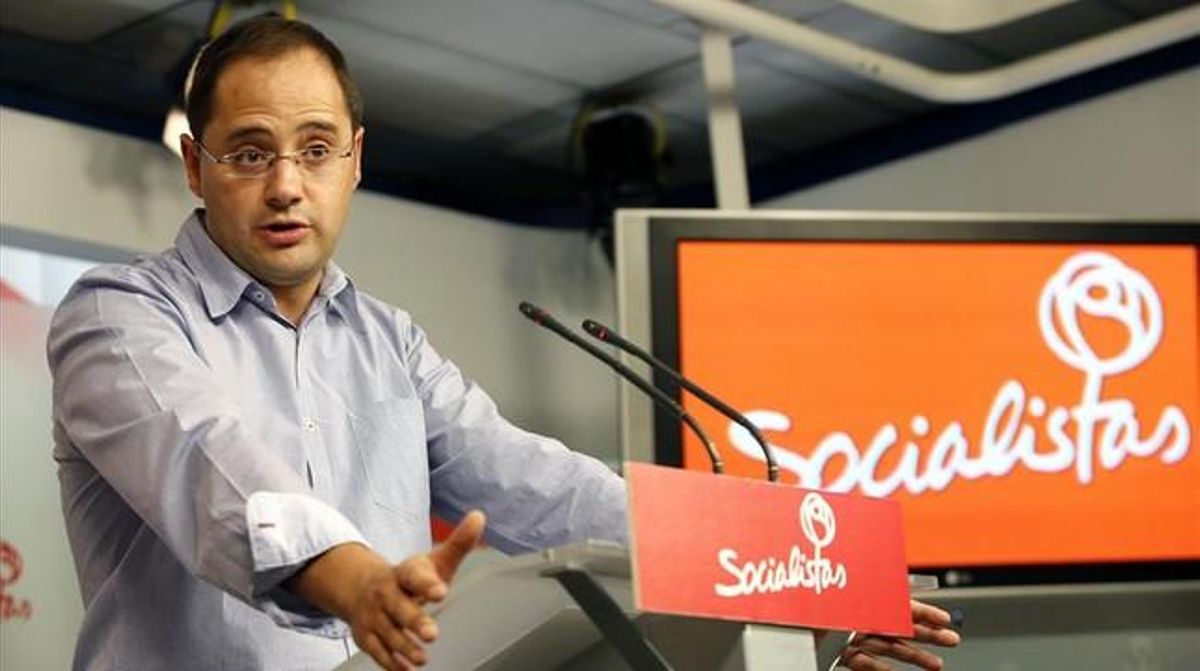 El secretario de organización del PSOE, César Luena. El secretario de organización del PSOE, César Luena.
