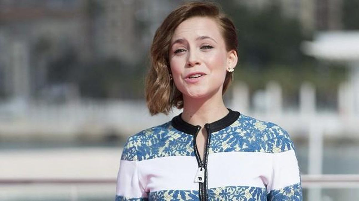 Aura Garrido, en la presentación de ’Asesinos inocentes’, en el último Festival de Málaga. Aura Garrido, en la presentación de ’Asesinos inocentes’, en el último Festival de Málaga.