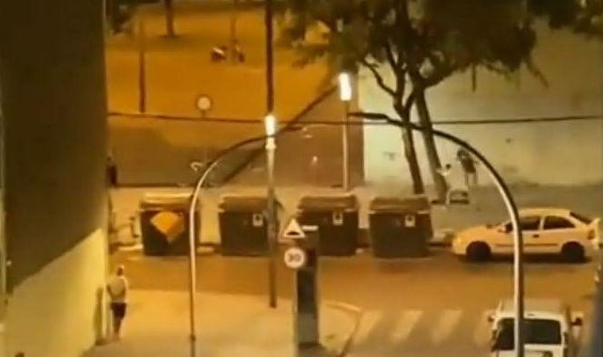 tiroteo en el barrio de la Mina de Sant Adrià tiroteo en el barrio de la Mina de Sant Adrià