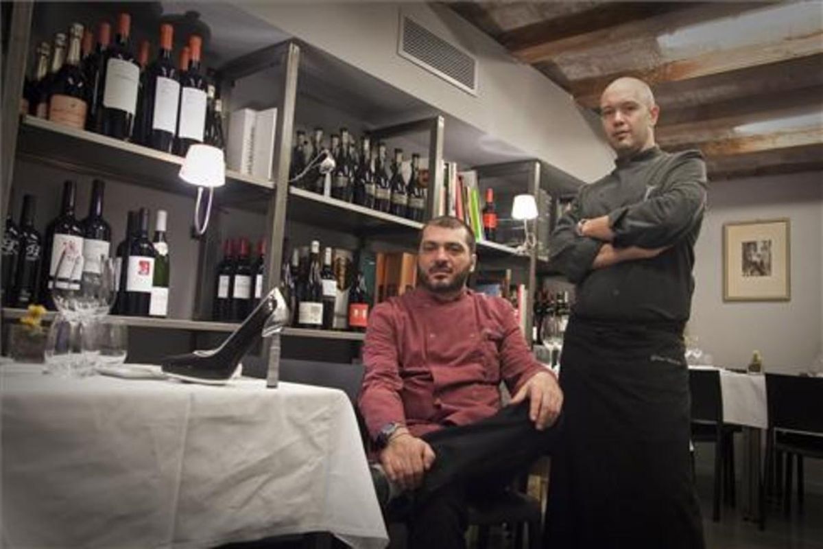 Frederic Fernández e Ignasi Montes (derecha), en Osmosis. Frederic Fernández e Ignasi Montes (derecha), en Osmosis.