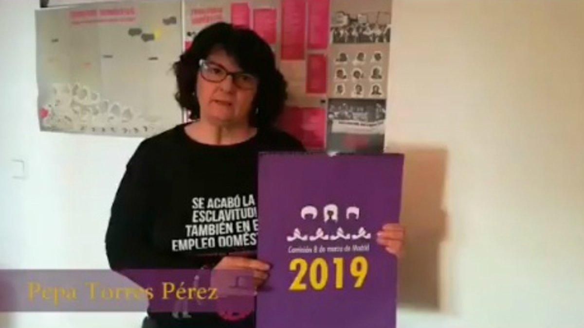 Una religiosa que llama a la huelga feminista Una religiosa que llama a la huelga feminista