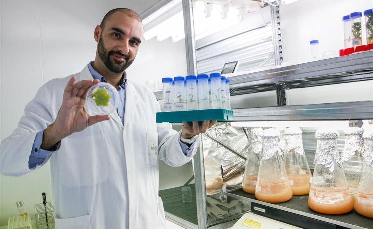 Óscar Expósito, cofundador y director científico de Vytrus Biotech, una ’spin-off’ de la Facultad de Farmacia de la UB.