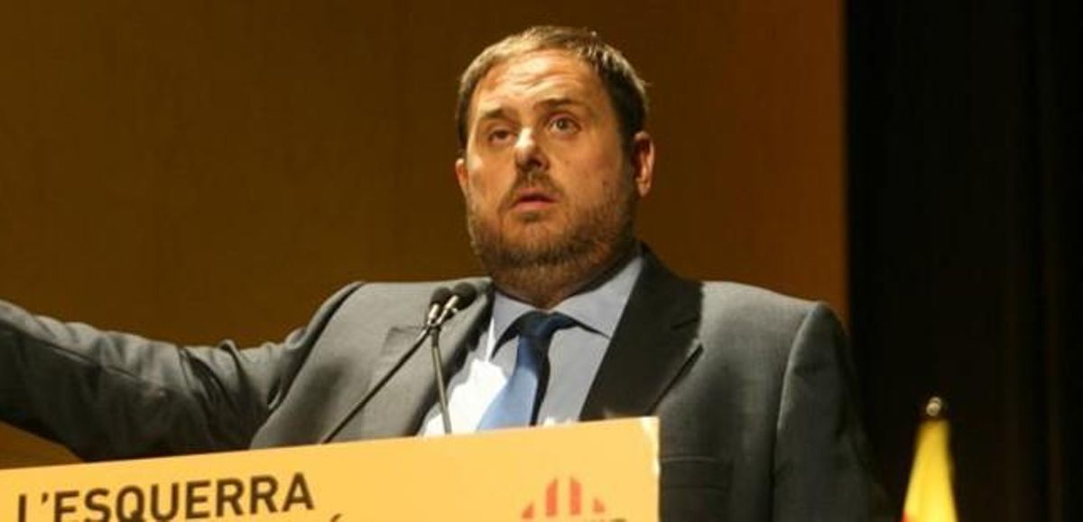 El presidente de ERC, Oriol Junqueras. El presidente de ERC, Oriol Junqueras.
