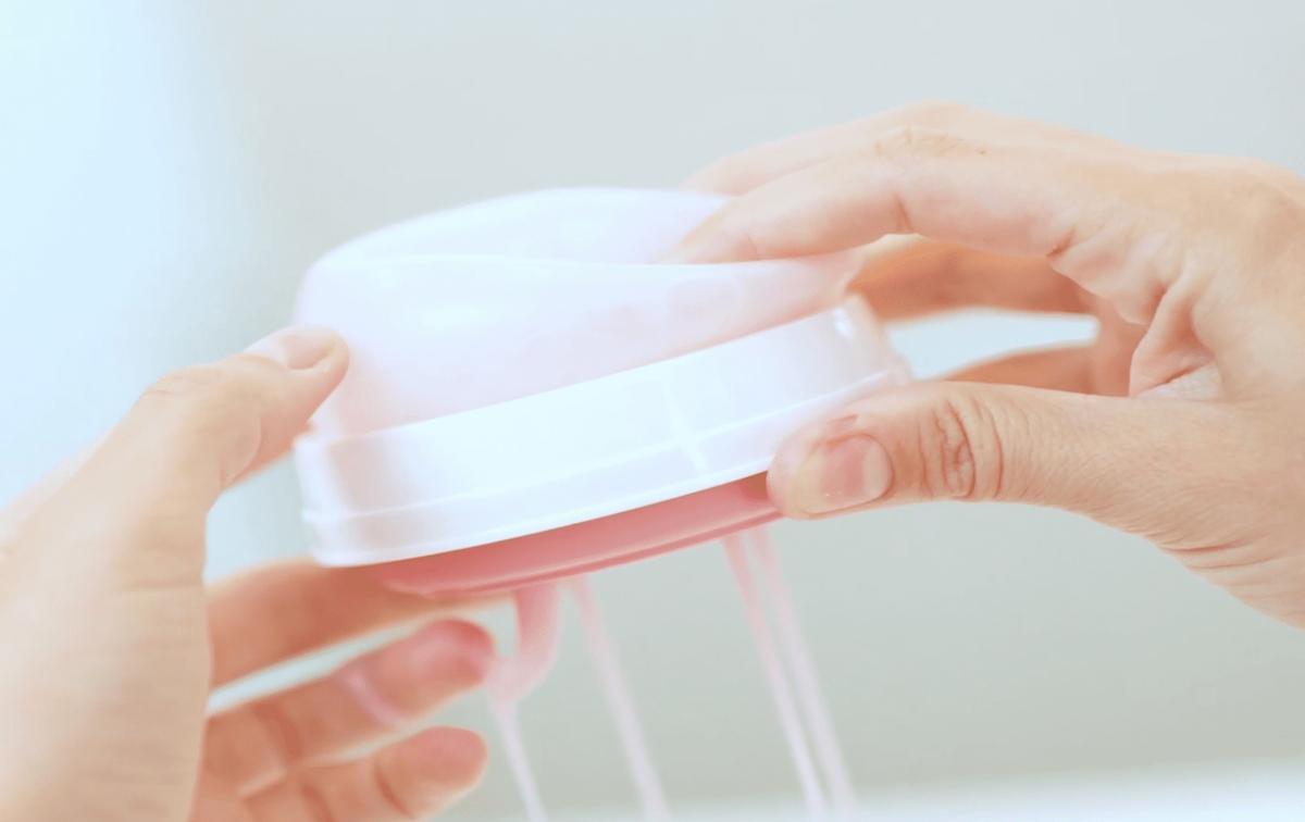 Esponja de ducha Palpa para detectar tumores de mama