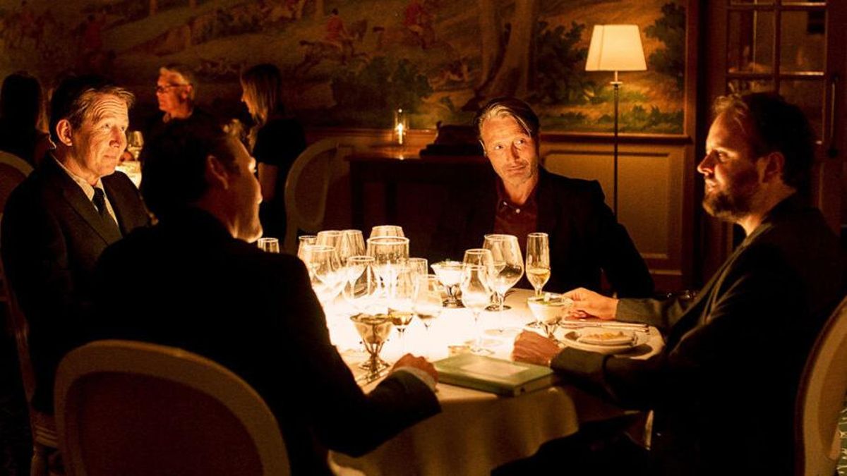 Una secuencia de ’Otra ronda’, de Thomas Vinterberg. Una secuencia de ’Otra ronda’, de Thomas Vinterberg.