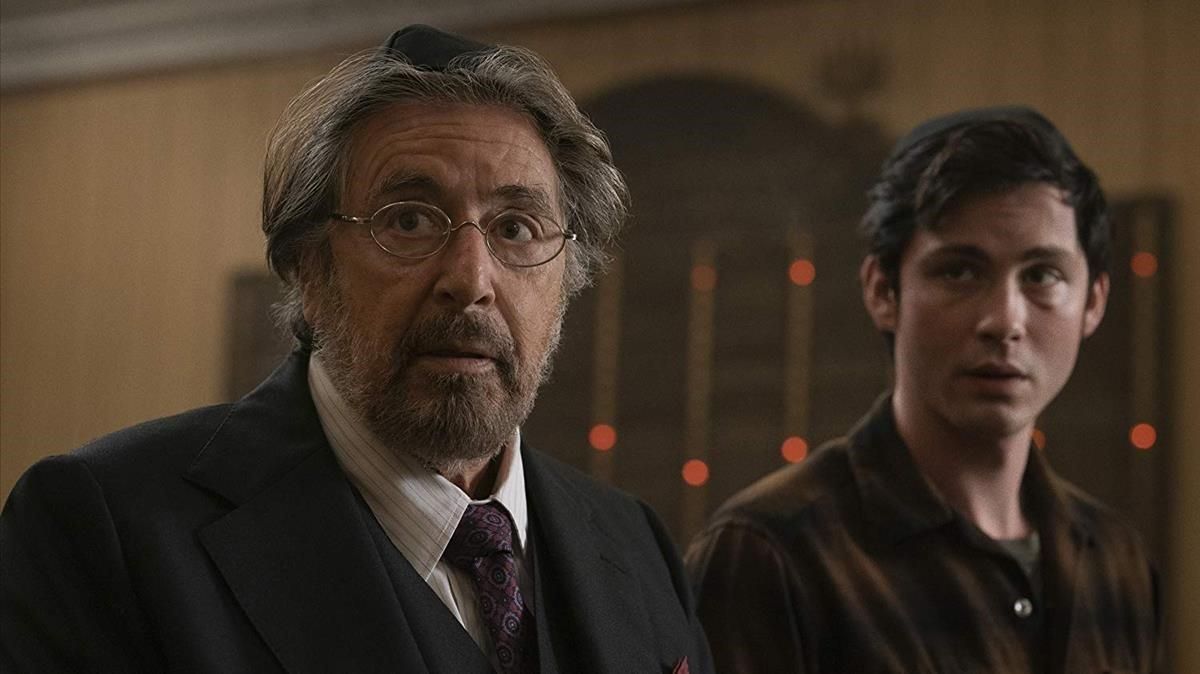 Al Pacino y Logan Lerman, en ’Hunters’. Al Pacino y Logan Lerman, en ’Hunters’.