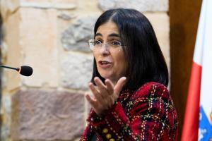 La ministra de Sanidad, Carolina Darias. 