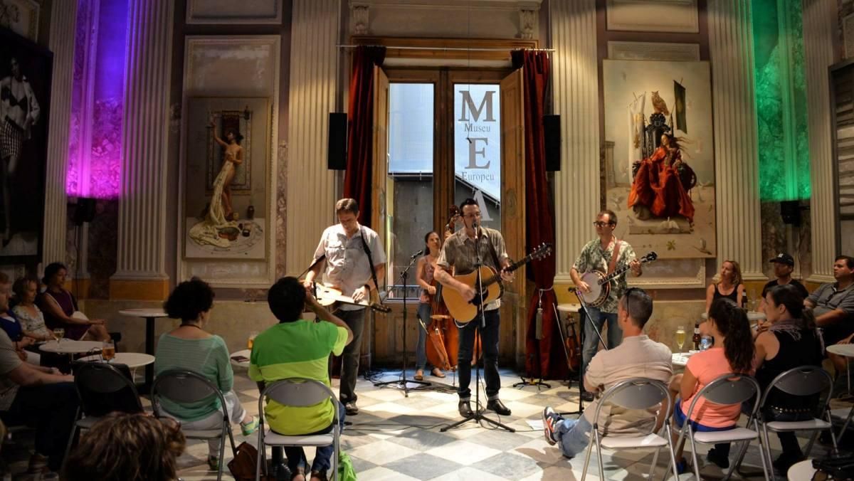 Un concierto del ciclo musical de blues en la sala noble del museo. Un concierto del ciclo musical de blues en la sala noble del museo.