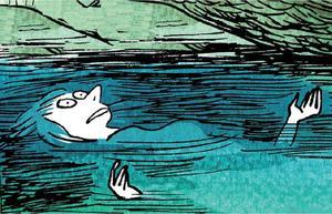 Viñeta de ’La levedad’, el cómic en el que Catherine Meurisse exorciza el trauma de la masacre de ’Charlie Hebdo’, de la que se libró de milagro. 