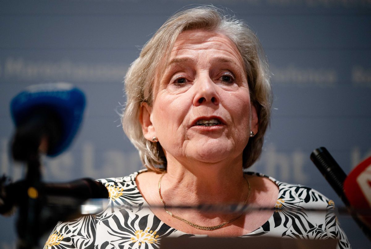 La ministra de Defensa de Países Bajos, Ank Bijleveld. La ministra de Defensa de Países Bajos, Ank Bijleveld.