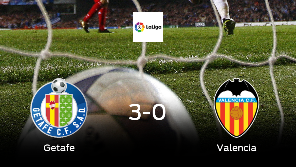 El Getafe suma tres puntos tras pasar por encima del Valencia (3-0) El Getafe suma tres puntos tras pasar por encima del Valencia (3-0)