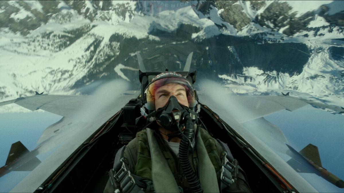 Tom Cruise, a los mandos de un F18 en ’Top Gun: Maverick’