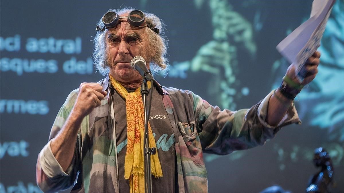 Pau Riba, en Apolo, hace un año. Pau Riba, en Apolo, hace un año.