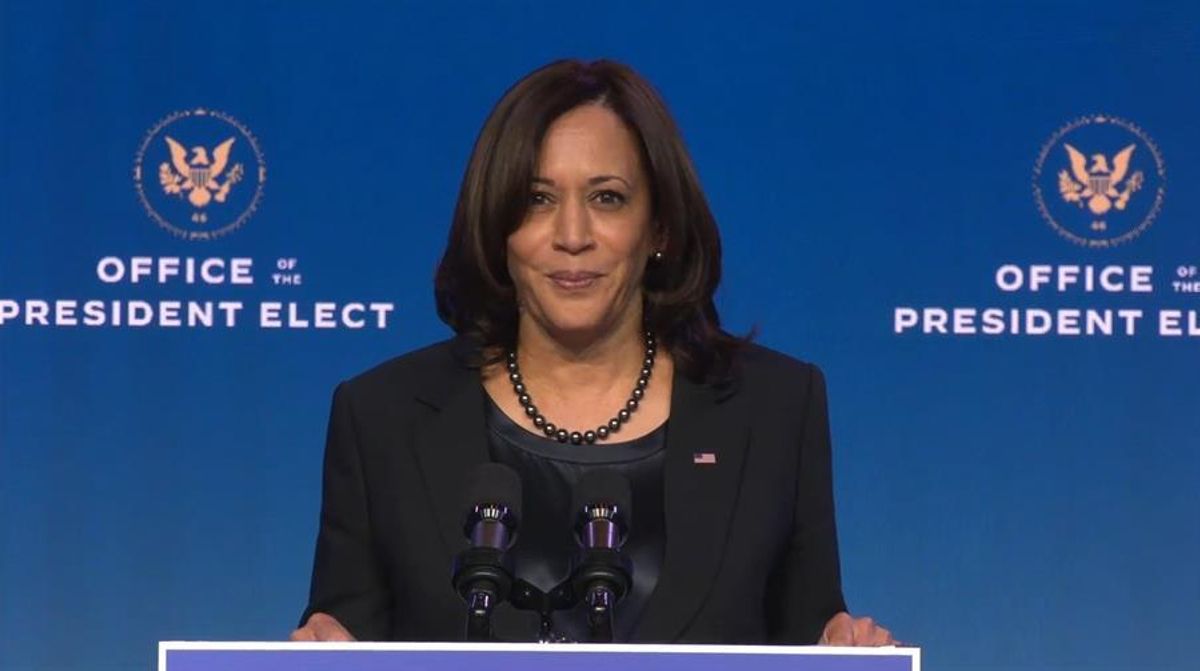 Kamala Harris, de 56 años, es la primera mujer elegida vicepresidenta de EE UU. Kamala Harris, de 56 años, es la primera mujer elegida vicepresidenta de EE UU.