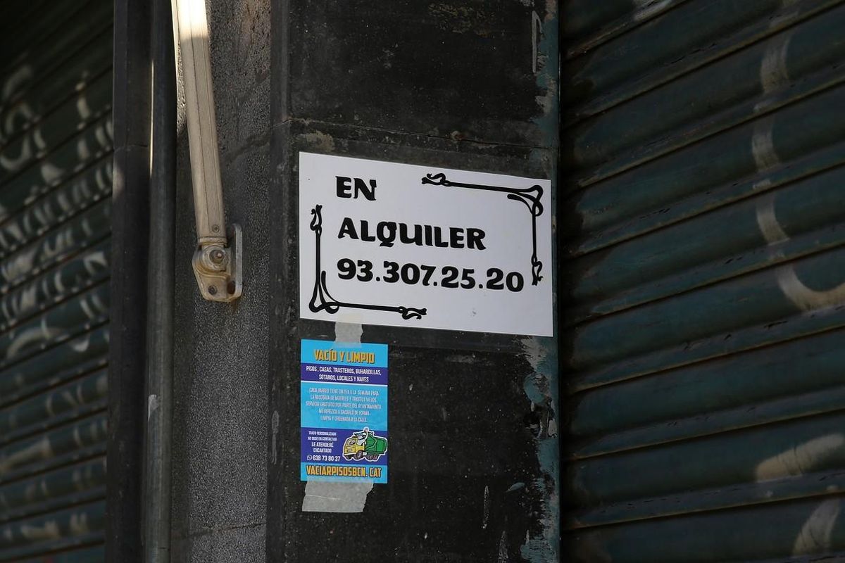 Anuncio de piso en alquiler en Barcelona. Anuncio de piso en alquiler en Barcelona.