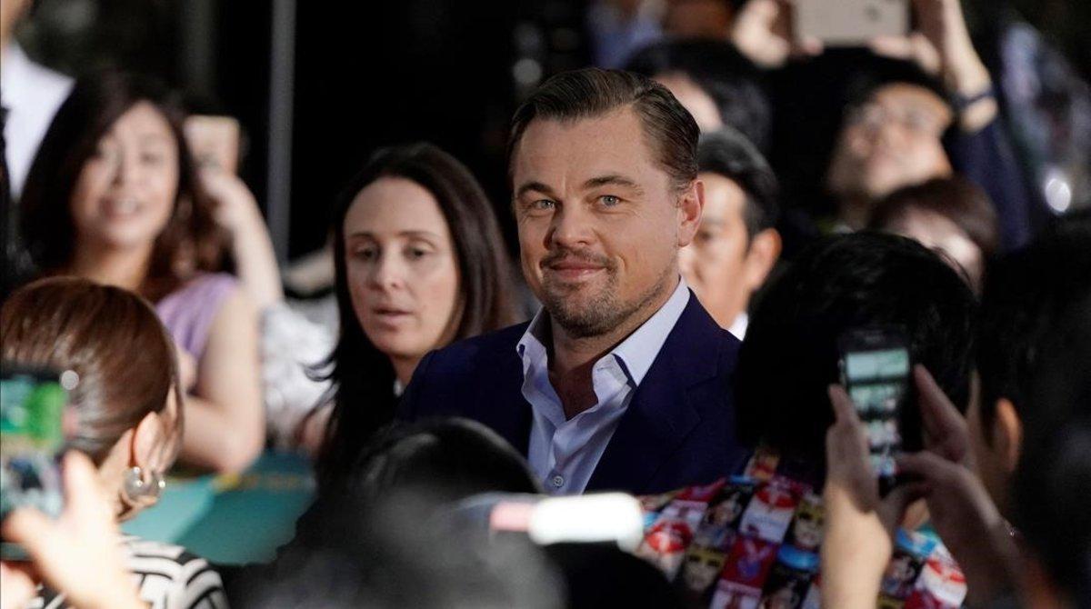 Leonardo DiCaprio posa en el estreno de ’Érase una vez en Hollywood’, el pasado mes de agosto, en Japón.