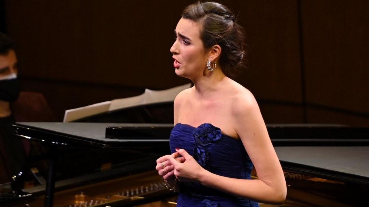 La soprano Carmen Artaza, ganador del Concurs Internacional de Cant Tenor Viñas La soprano Carmen Artaza, ganador del Concurs Internacional de Cant Tenor Viñas