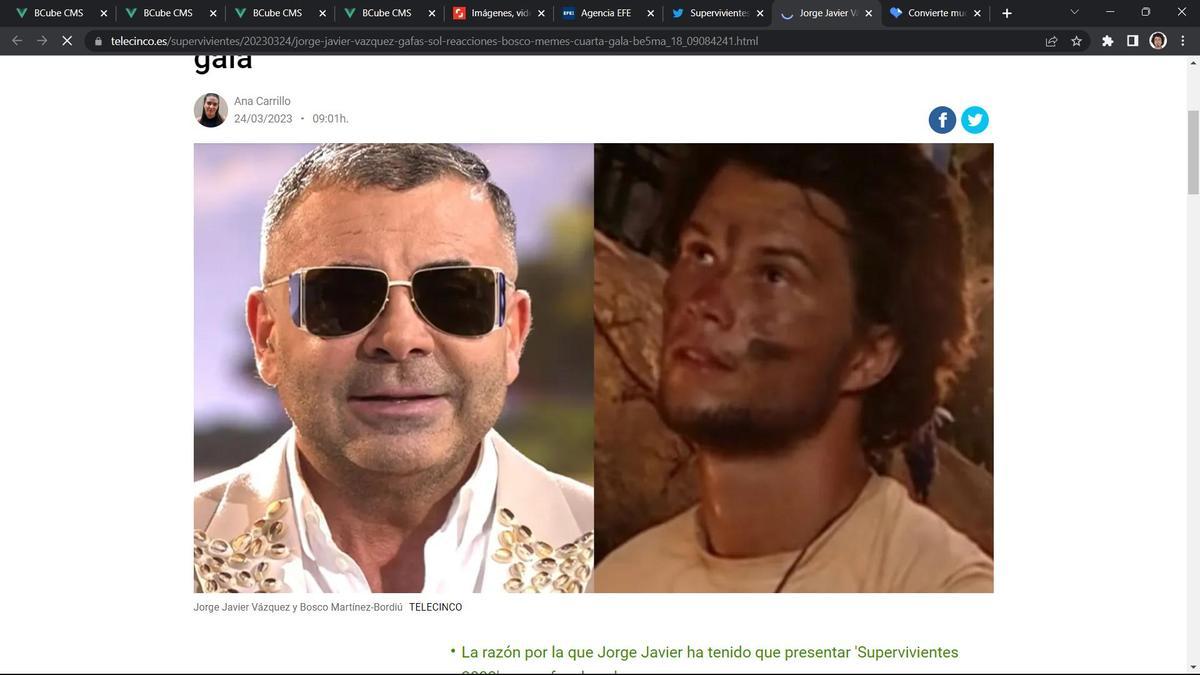 'Supervivientes' elige a su primer expulsado, y Évole entrevista a Juan José Ballesta 'Supervivientes' elige a su primer expulsado, y Évole entrevista a Juan José Ballesta
