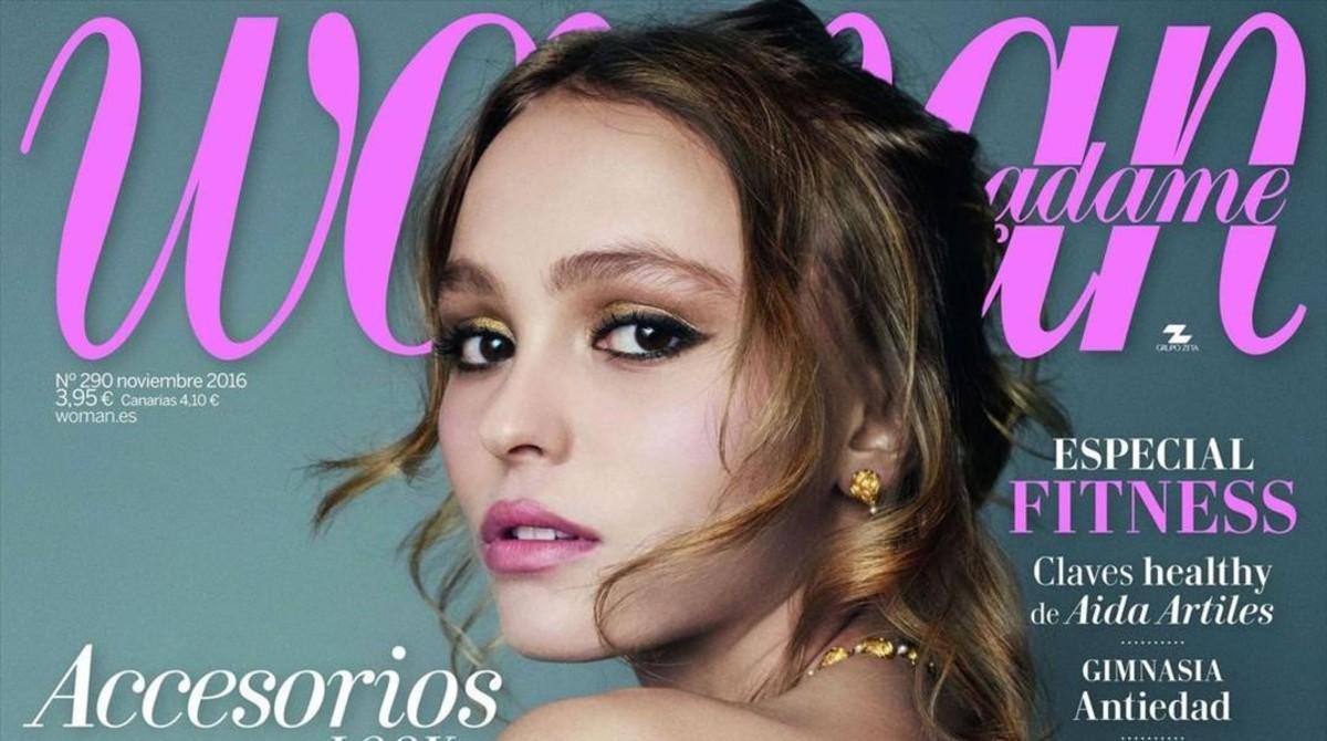 La hija de Johnny Depp, portada de la revista 'Woman MF'
