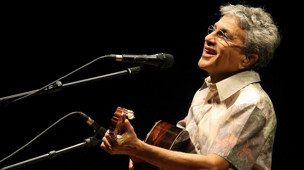 Caetano Veloso en el Festival Castell de Peralada, en el 2006. Caetano Veloso en el Festival Castell de Peralada, en el 2006.