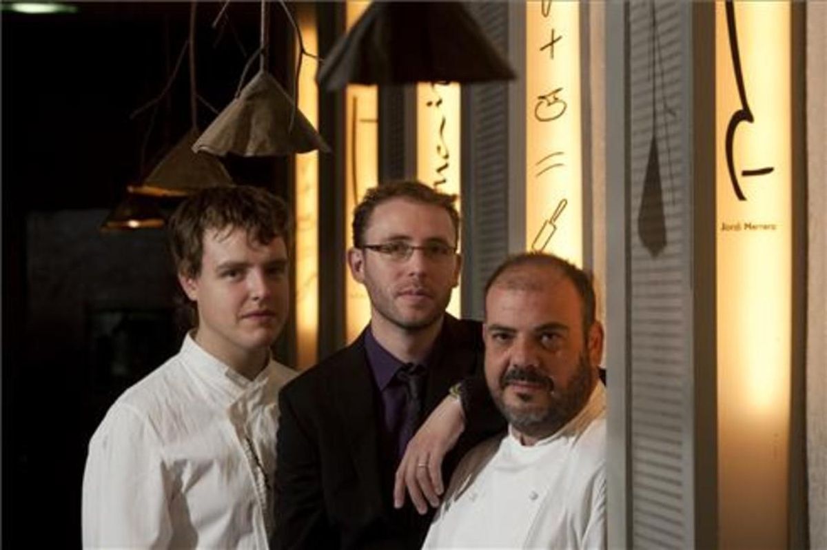 Manuel López, Roger Viña y Jordi Herrera en Manairó. Foto: Albert Bettran Manuel López, Roger Viña y Jordi Herrera en Manairó. Foto: Albert Bettran