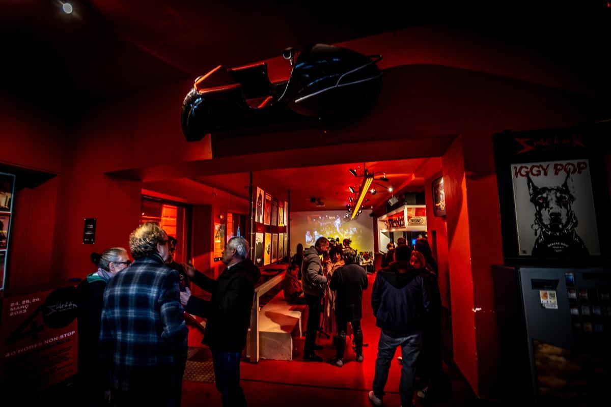 Presentación de los actos para celebrar el 40º aniversario de la sala Sidecar de la plaza Reial