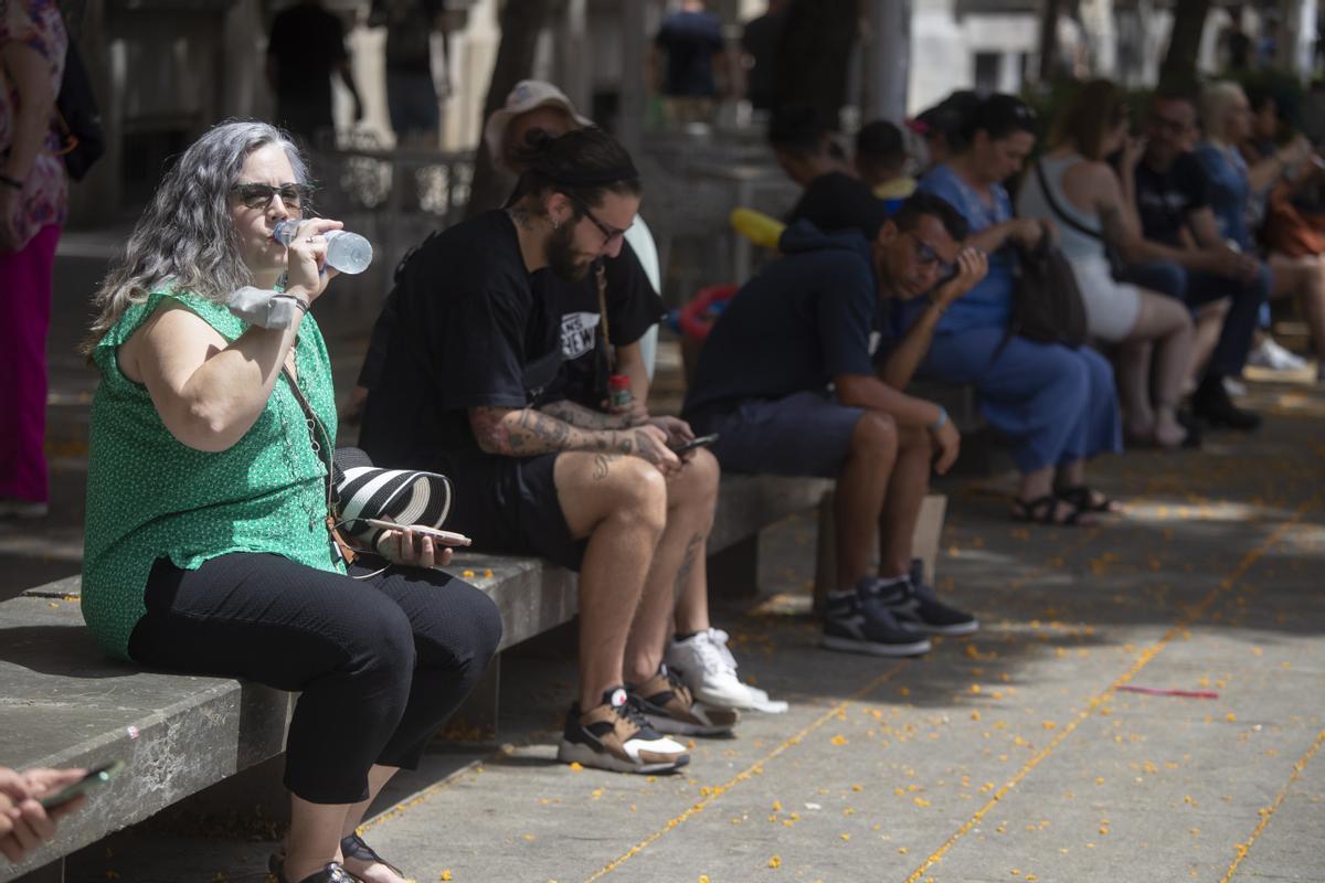 Ola de calor en Barcelona Ola de calor en Barcelona