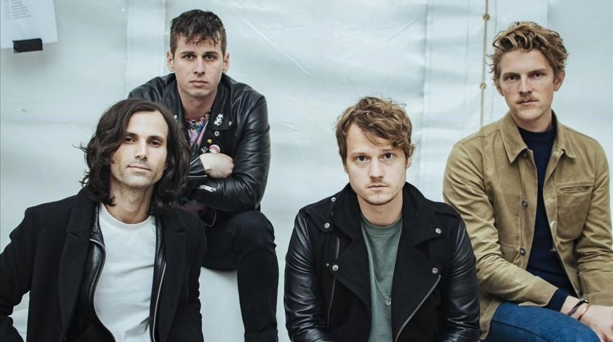 Foster The People, con Mark Foster (segundo por la izquierda) y Mark Pontius (primero por la derecha). Foster The People, con Mark Foster (segundo por la izquierda) y Mark Pontius (primero por la derecha).