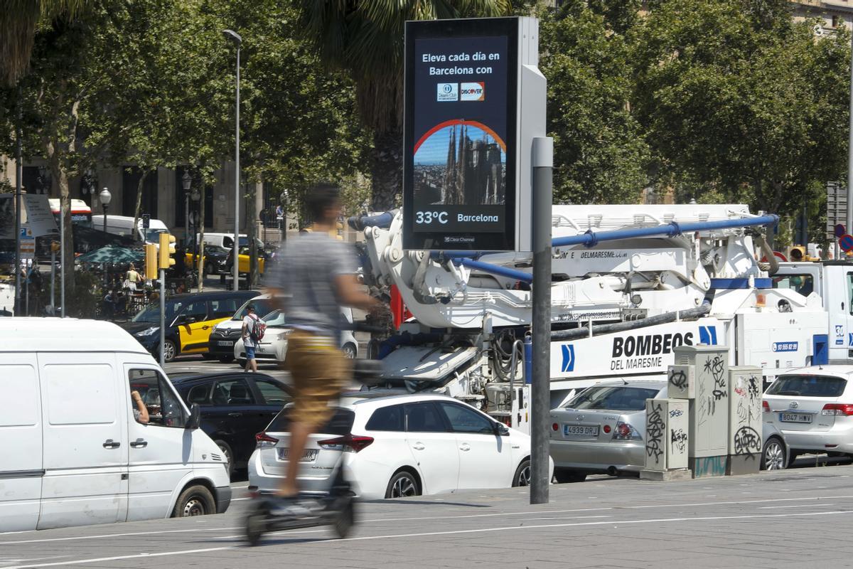 Barcelona arrossega un mes de calor extrema