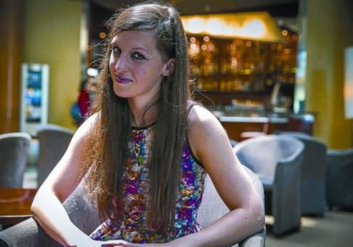 Abigail Tarttelin,ayer de visitaen Barcelona. Abigail Tarttelin,ayer de visitaen Barcelona.