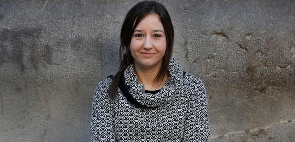 Sara González, autora del libre ’Cas Mercuri. La galàxia Bustos’. Sara González, autora del libre ’Cas Mercuri. La galàxia Bustos’.