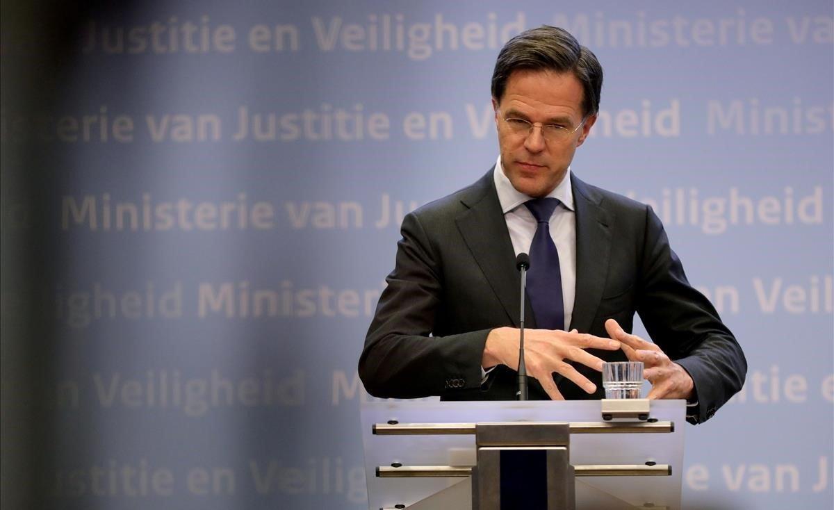 El primer ministro holandés, Mark Rutte. 