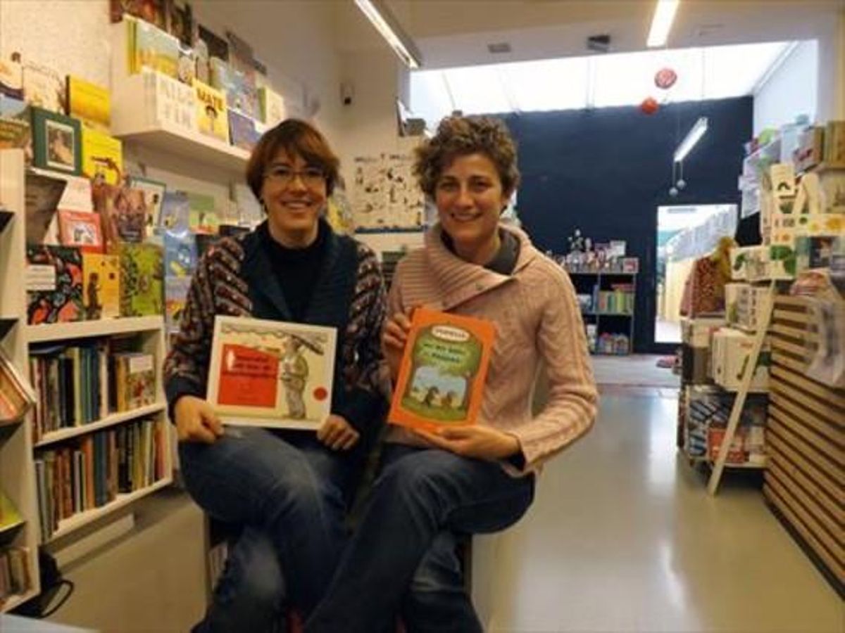 Diana Riba, la pareja de Raül Romeva, en una foto tomada en su librería en el 2013. Diana Riba, la pareja de Raül Romeva, en una foto tomada en su librería en el 2013.