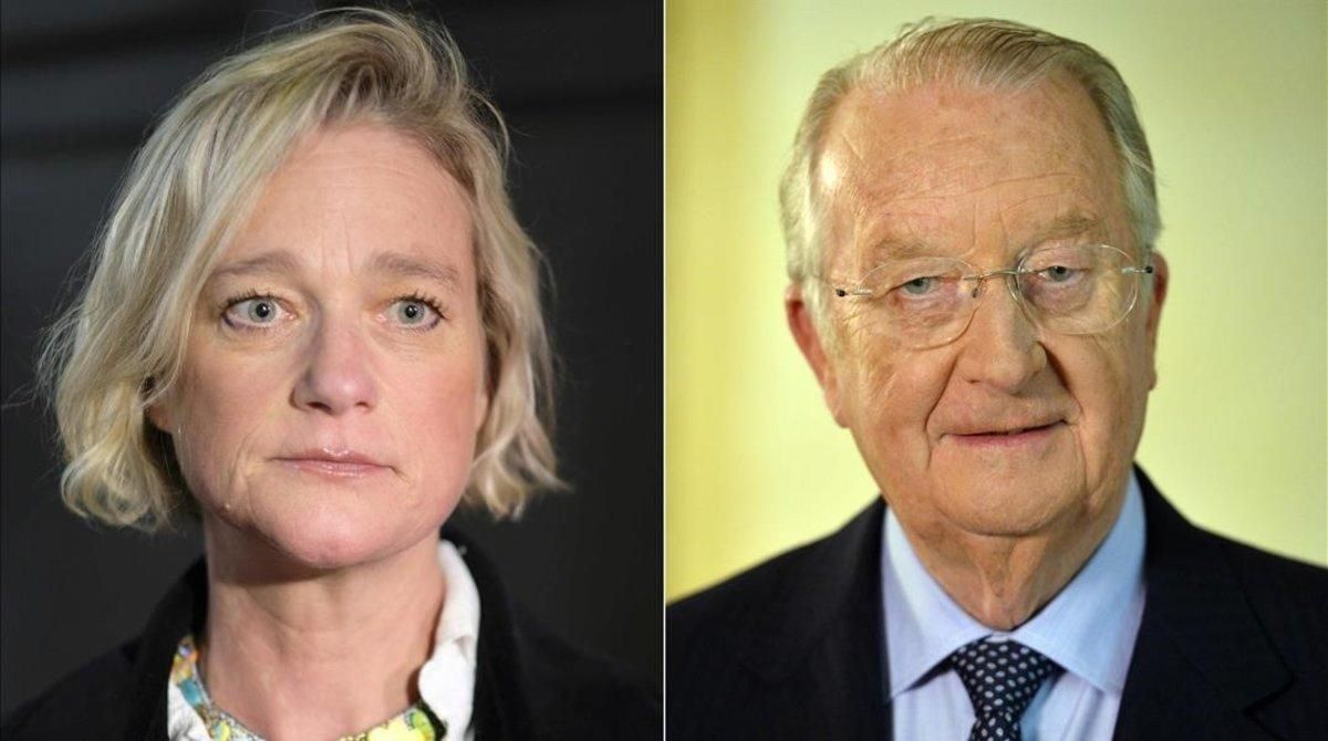 Delphine Boël y su padre, el rey Alberto II, que abdicó en el 2013. Delphine Boël y su padre, el rey Alberto II, que abdicó en el 2013.