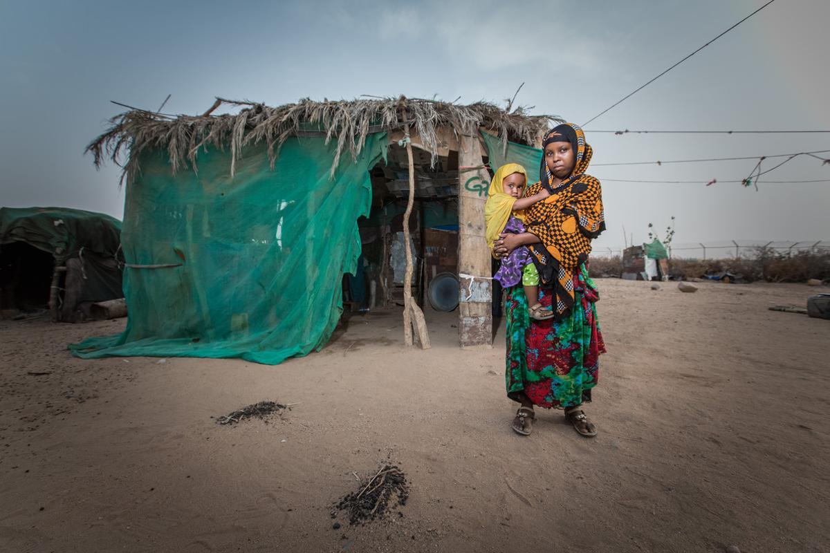 El ex niña novia Aisha , de 15 años, escapó de un matrimonio abusivo y ahora vive de nuevo en la casa de su familia en Somalia, con Ryan, su hja de 2 años de edad. (Nombres cambiados para proteger su identidad).