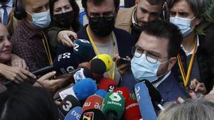 Aragonès blinda les competències de la Generalitat en la resposta a la crisi per Ucraïna