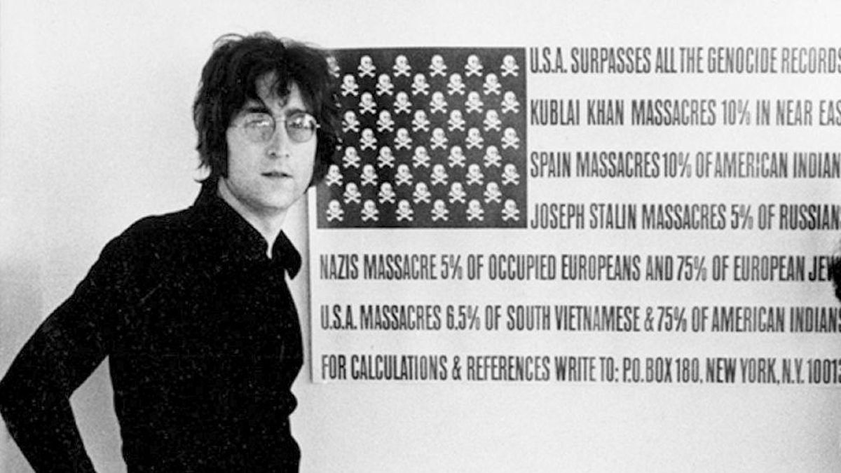 John Lennon, en los años 70. John Lennon, en los años 70.