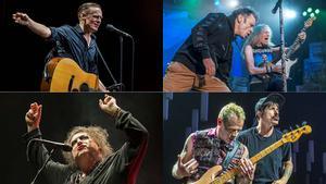Bryan Adams, Iron Maiden, The Cure y Red Hot Chili Peppers.