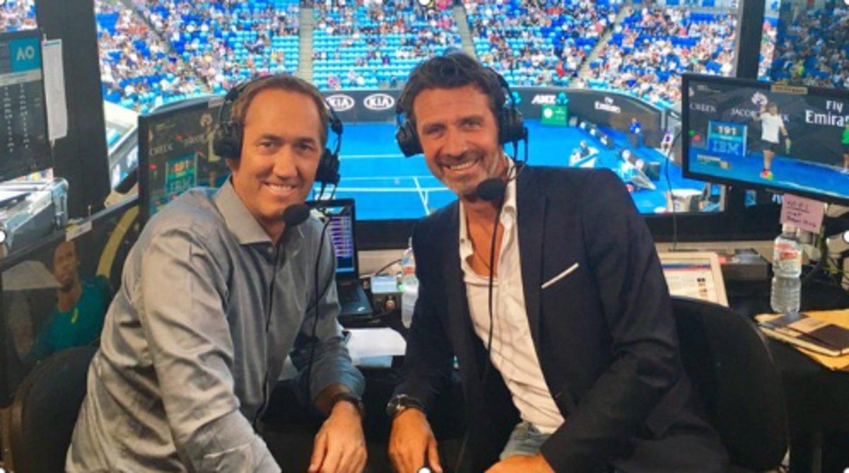 Patrick Mouratoglou (derecha), entrenador de Serena, y promotor de la idea Patrick Mouratoglou (derecha), entrenador de Serena, y promotor de la idea