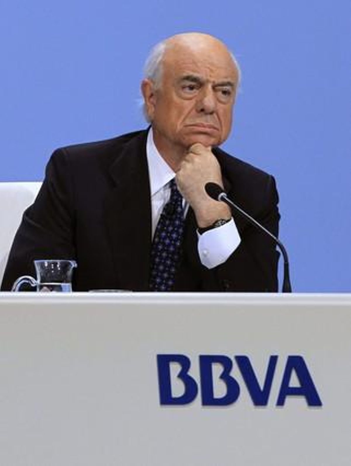 El presidente del BBVA, Francisco González. El presidente del BBVA, Francisco González.