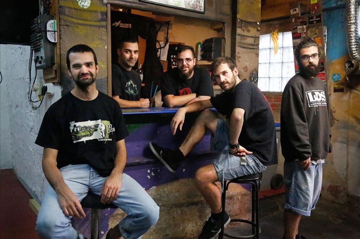 Ateneu de Vallcarca, quilòmetre 0 de Lágrimas de Sangre Ateneu de Vallcarca, quilòmetre 0 de Lágrimas de Sangre
