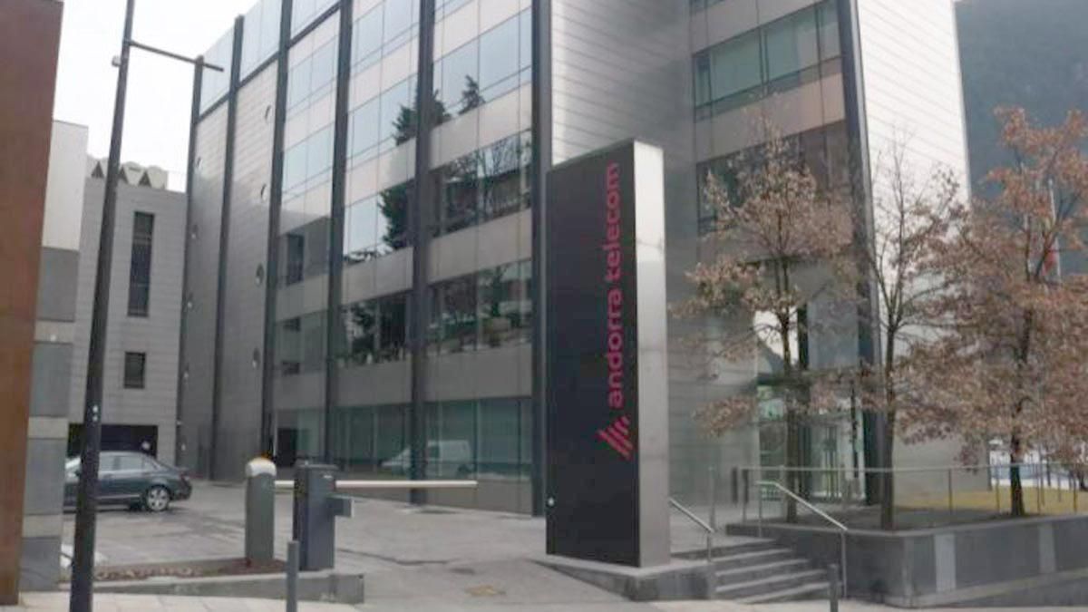 Un edificio de servicios de Andorra Telecom. Un edificio de servicios de Andorra Telecom.