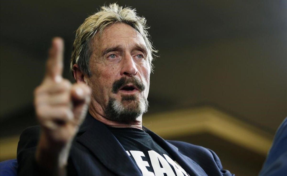 John McAfee. John McAfee.
